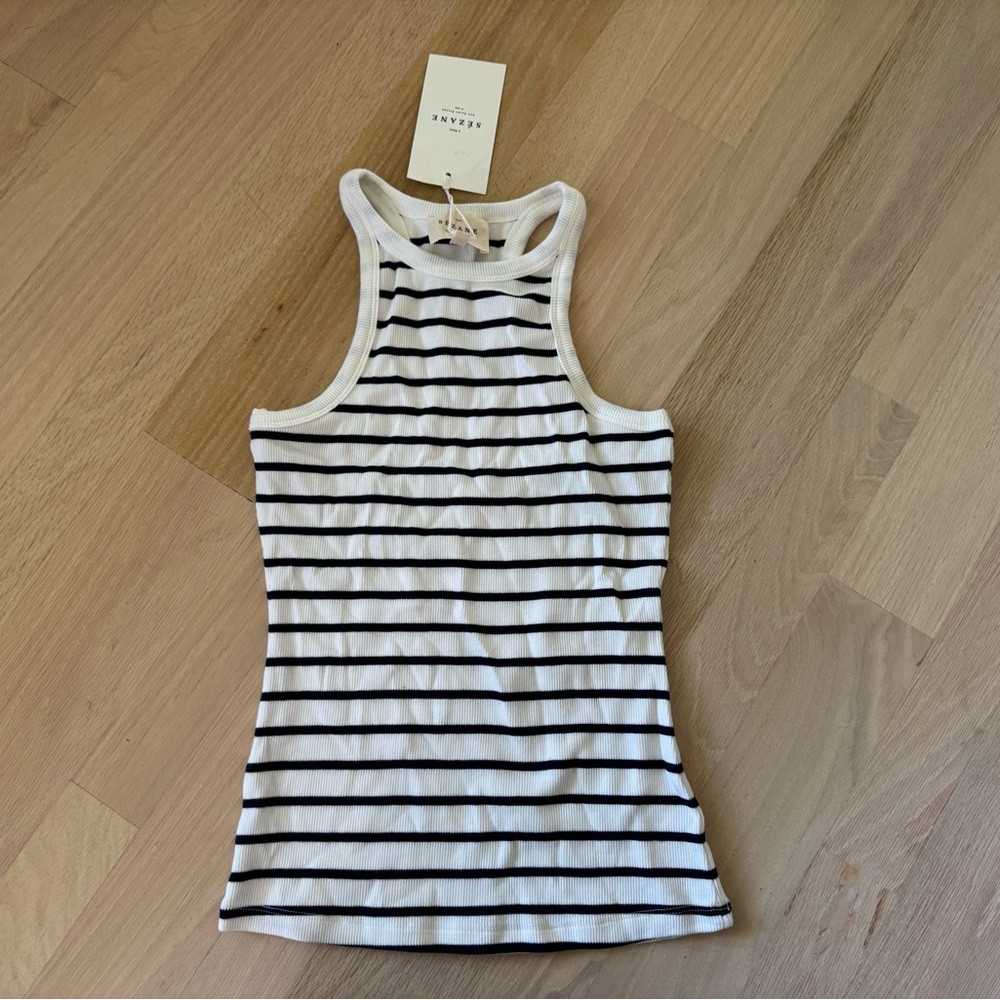 NWT Sezane Striped Tank Top, XS